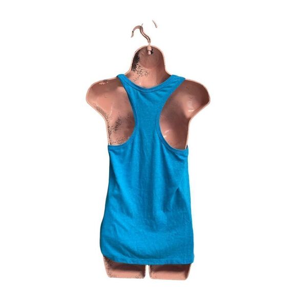 NIKE WOMEN’s Athletic Razorback Top Size Small Blue - Picture 5 of 5